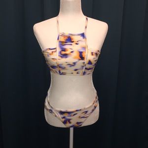 ASOS Sexy Strappy InkBlot Bikini